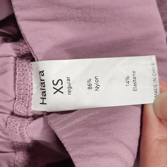 Halara High Waisted Elastic Waistband Hiking Joggers Dusty Orchid XS - Picture 7 of 8